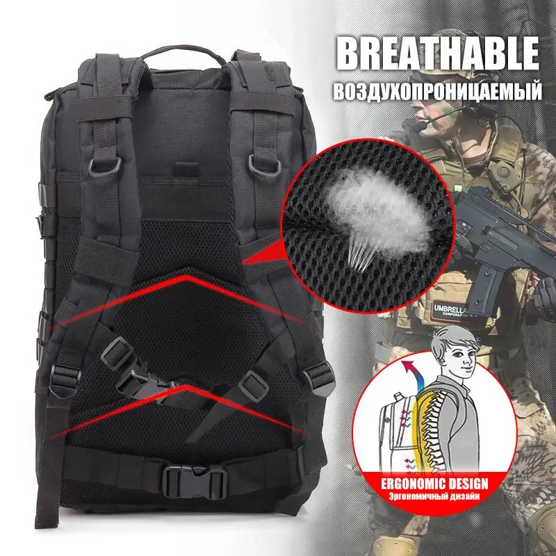Mochila Militar Táctica para el Gimnasio - Envío Gratis y Limitada | Mochilas de Entrenamiento para Hombre y Mujer