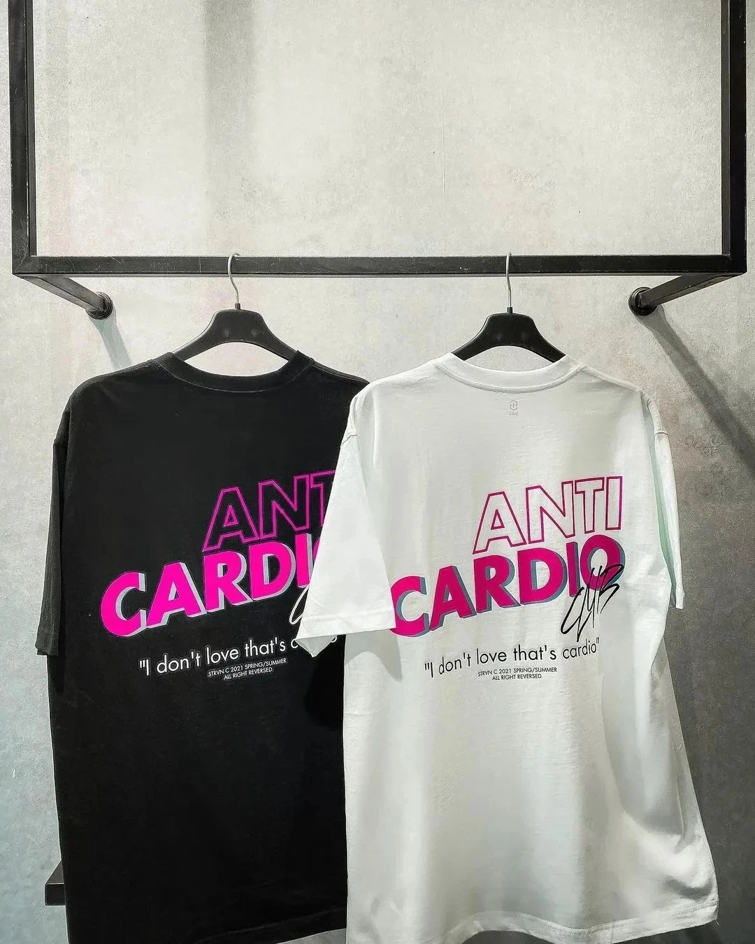 Camisetas ANTI CARDIO Oversize NubeFitness