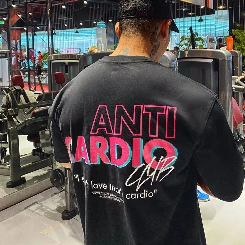 Camisetas ANTI CARDIO Oversize NubeFitness